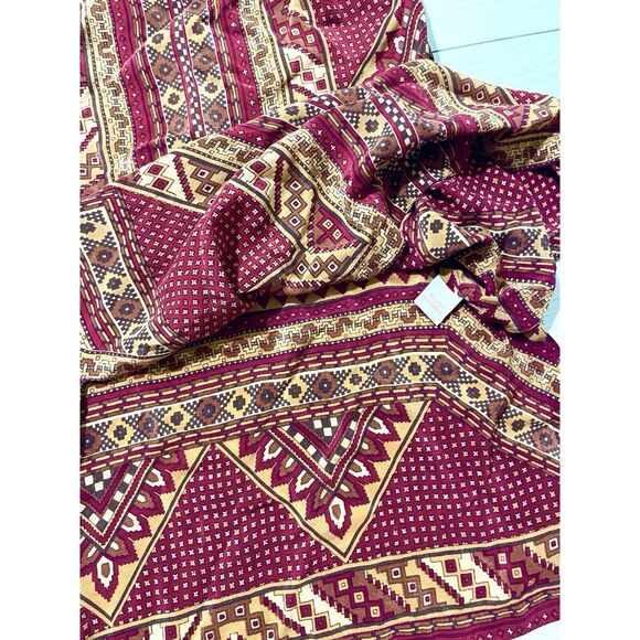 RITU‎ KUMAR Multi-Color Aranya womens silk dress size medium decorative pattern - Picture 2 of 4